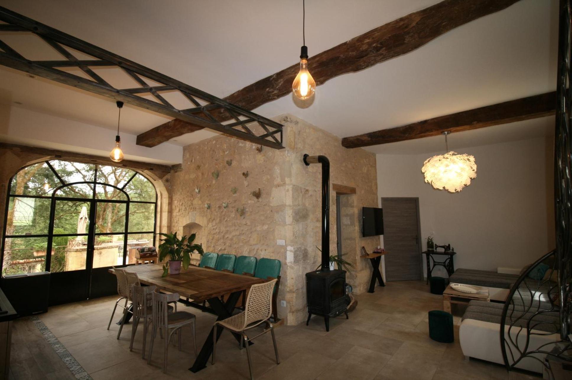 Gite Du Manoir Le Roc Couze-et-Saint-Front Екстериор снимка